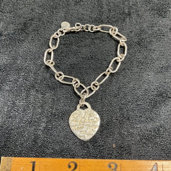 925 silver tiffany new york bracelet 13.98g