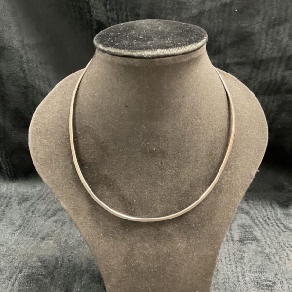 925 silver choker necklace