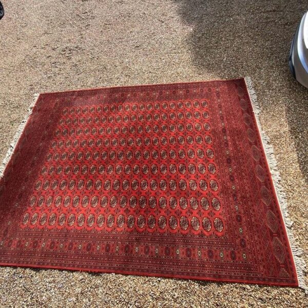 Pak-Persian Bokhara hand knotted rug Rug 306x250cm