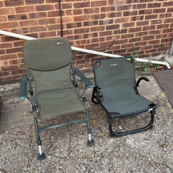 JRC Contact Fishing Chair and Daiwa Mission Fishing Chair