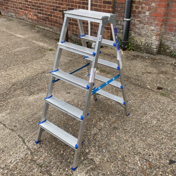 Used Macallister aluminium ladder for home DIY and maintenance tasks.
