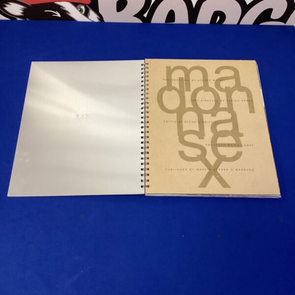 First edition cover of Madonna’s controversial *Sex* book.