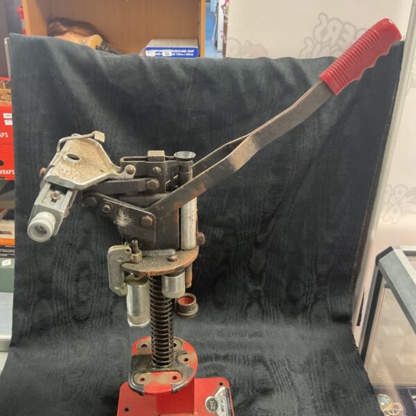 Vintage Mec 600 Jnr cartridge loader side view.