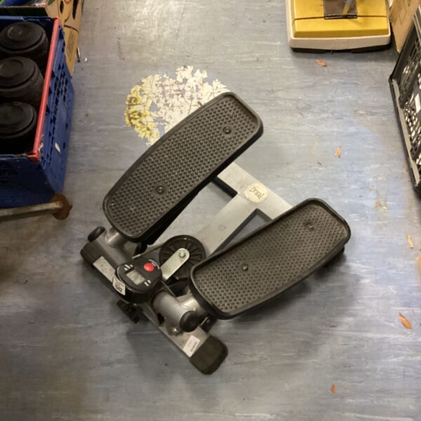 Portable mini stepper exercise machine for home cardio workouts.
