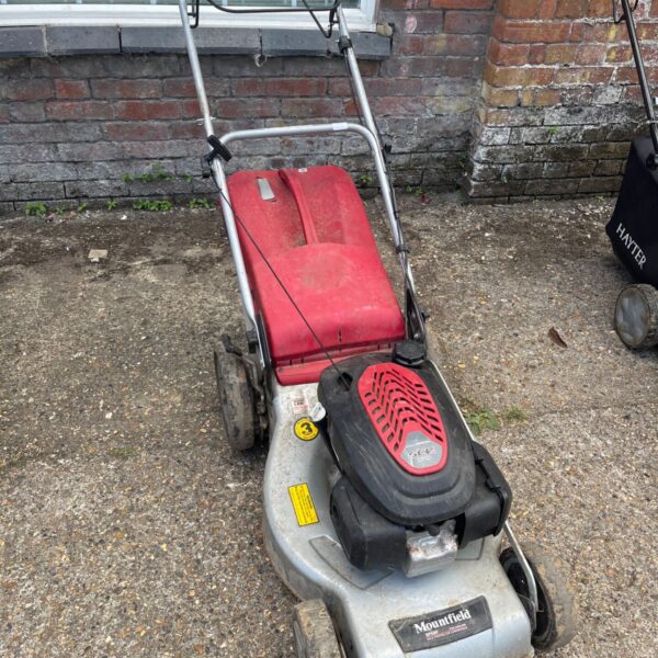 Mountfield SP51H lawnmower with Honda GCVx engine, garden tool.