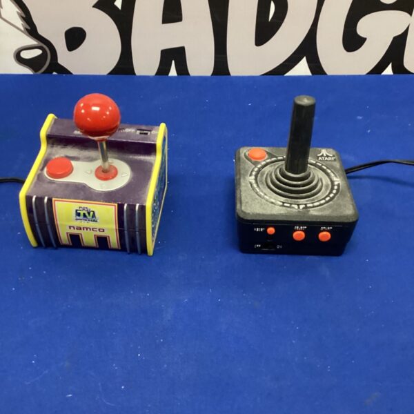 Namco plug and play arcade console, vintage retro gaming.