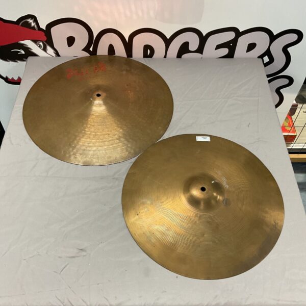 Pearl Deluxe and Pulse series drum cymbals for sale.