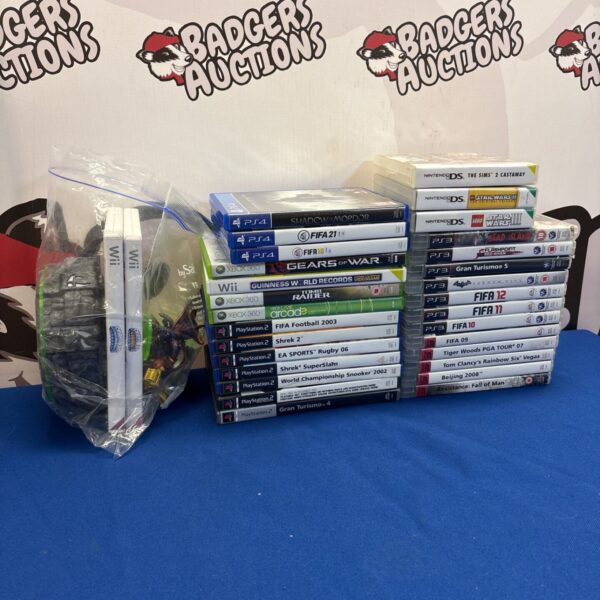 Playstation and Xbox video game lot including FIFA titles.