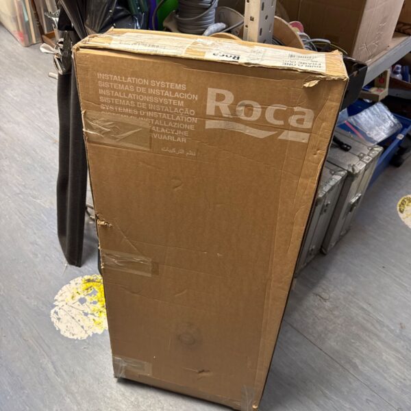 Roca Duplo One frame side view in storage.