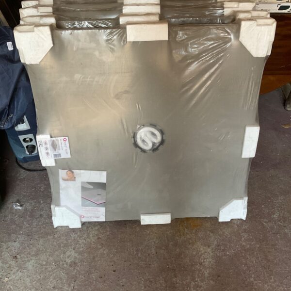 Set of two Liquid board shower floor boards, packaged and ready for tiling.