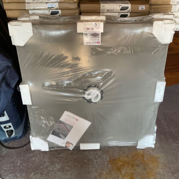Stack of shower tiling boards, model 1308, ready for bathroom renovation.