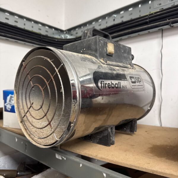 Used Sip Fireball P41S gas workshop heater for sale.