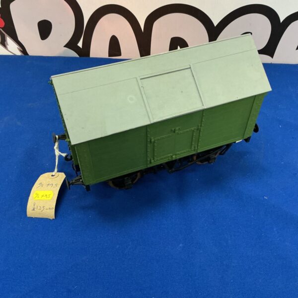 Slaters 7mm scale Salt Van unbuilt model railway wagon kit.