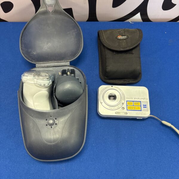Sony Cyber-shot DSC-N1 digital camera in its protective case.