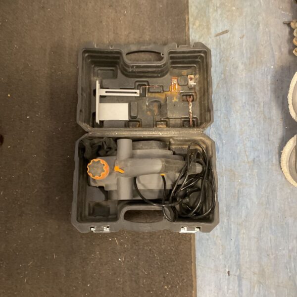 Titan TTB291PLN electric planer in a carrying case.