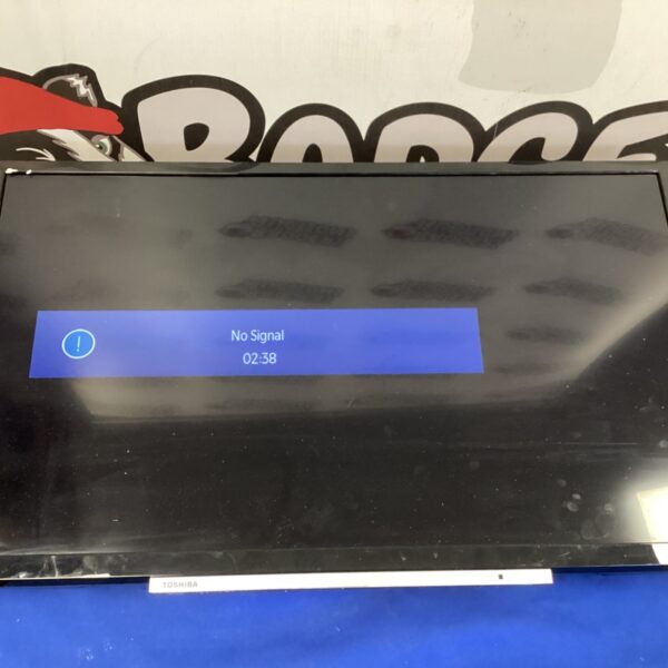 Toshiba 32 inch flatscreen smart TV for auction.