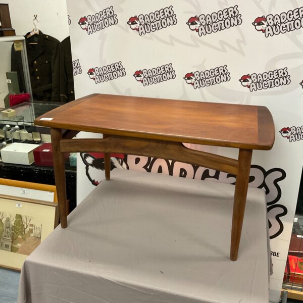 Vintage G Plan mahogany side table, model L32, mid-century modern style.