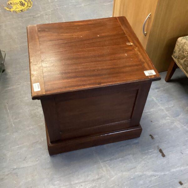 Vintage mahogany kamode cabinet for restoration project.
