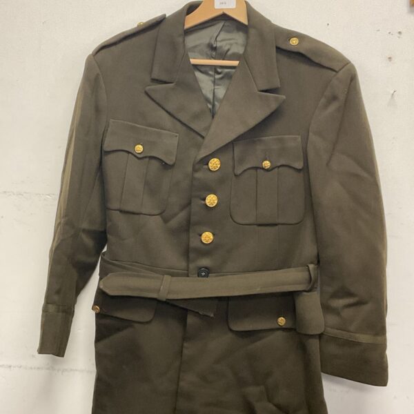 WWII US Army Air Force officer tunic, front view.