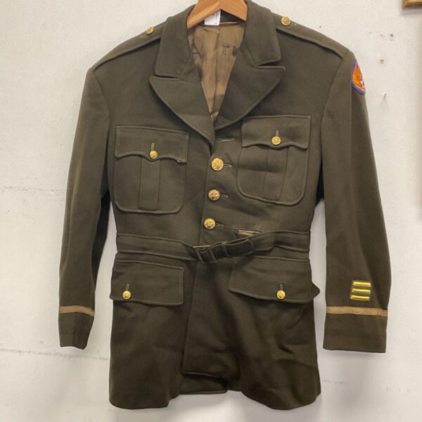 WWII US Army Air Force officer’s tunic with 8th Air Force patch.