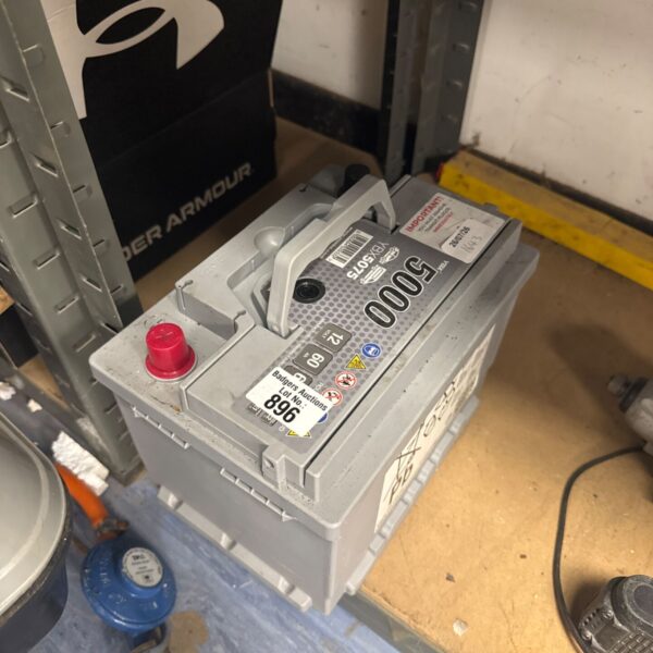 Used Ybx 5075 12v car battery for automotive applications.