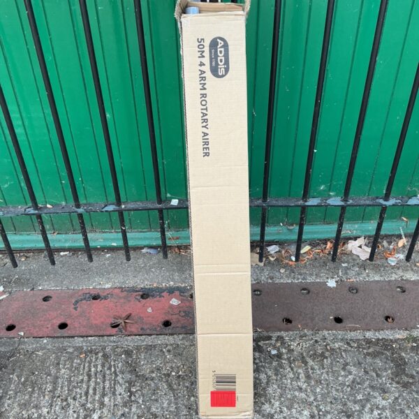Addis 50m 4 arm rotary airer in used condition.