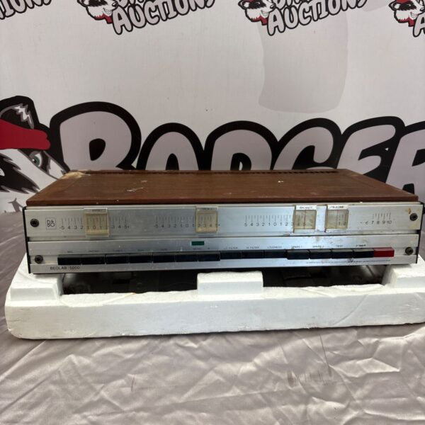 Vintage Bang And Olufsen Beolab 5000 amplifier, classic Danish audio.