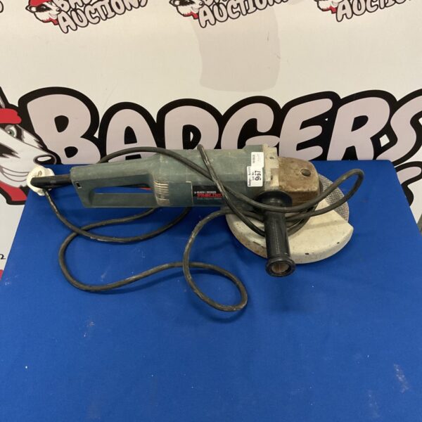 Used Black & Decker Proline angle grinder for metalworking and DIY.