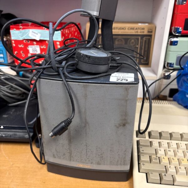 Bose Companion 3 Series II multimedia speaker system, used condition.