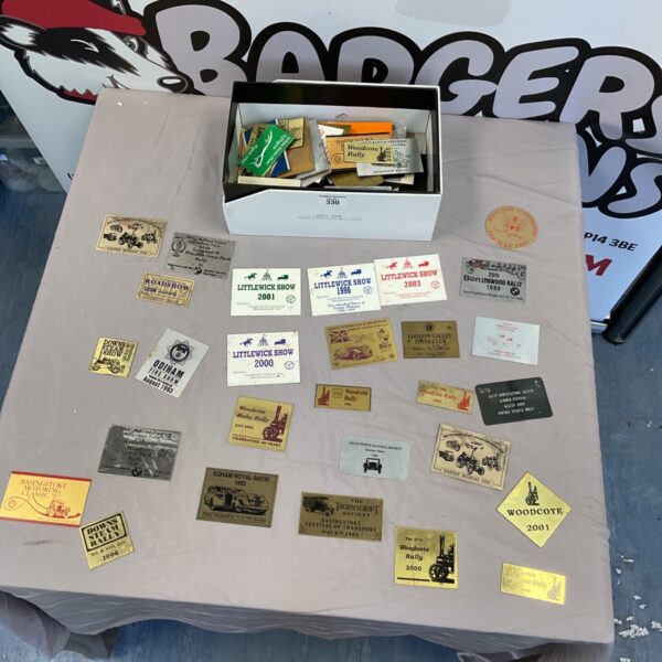Vintage car show and steam festival programmes collection.