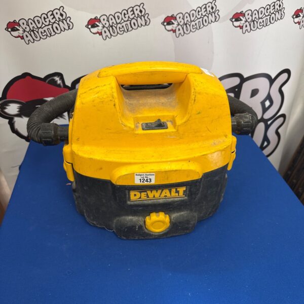 Dewalt DC500 cordless hoover in used condition.