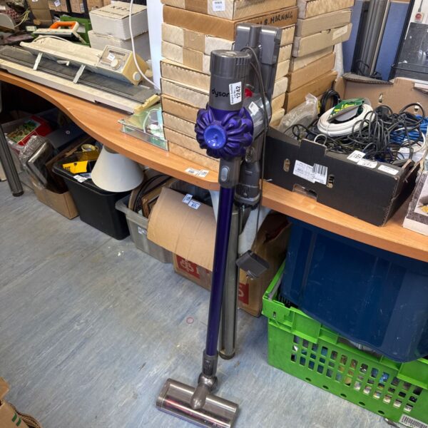 Dyson cordless vacuum cleaner with charger, offered untested.