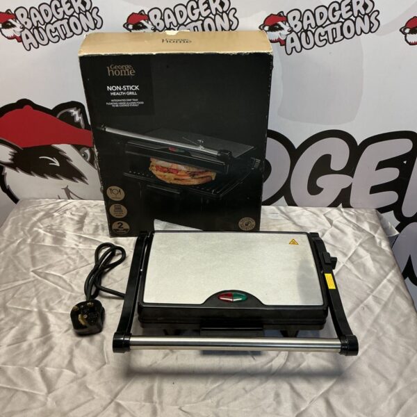 George Home Non-Stick Health Grill, used kitchen appliance.
