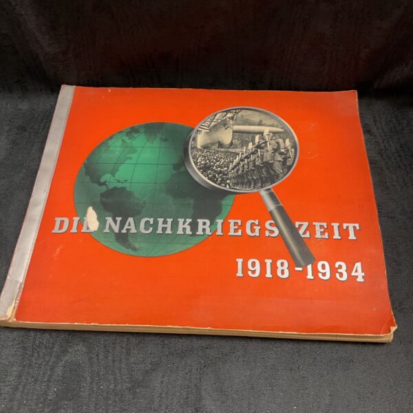 Vintage German cigarette album cover 1918-1934, Die Nachkriegszeit.