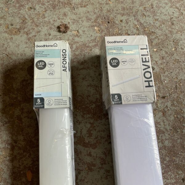 GoodHome Afonso LED strip light in original packaging.
