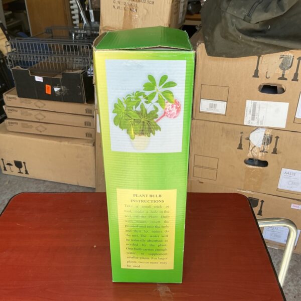 Green plant bulb in original packaging, model A532.