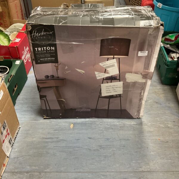 Harbour Studio Triton floor lamp in original packaging.