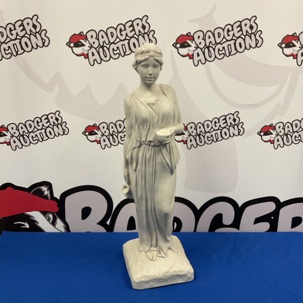 Artline Hebe sculpture, a vintage Greek goddess statue for collectors.