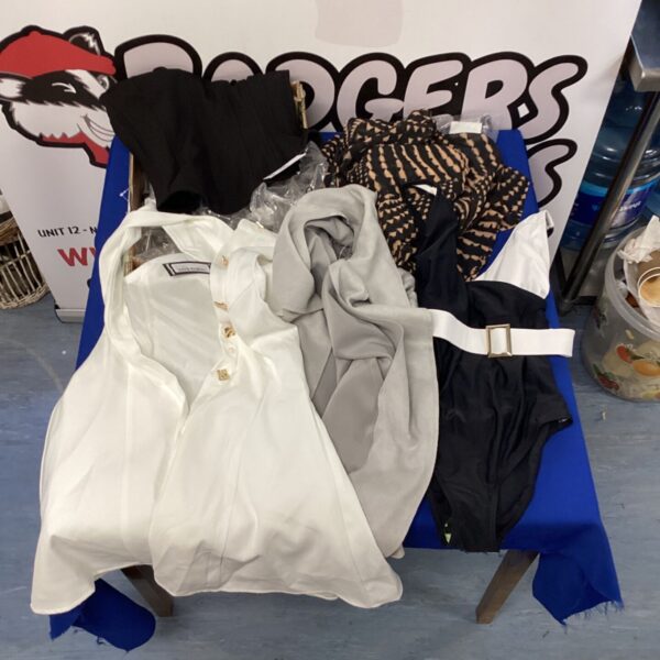 Ladies summer clothing lot including Next Petite and Boohoo items.