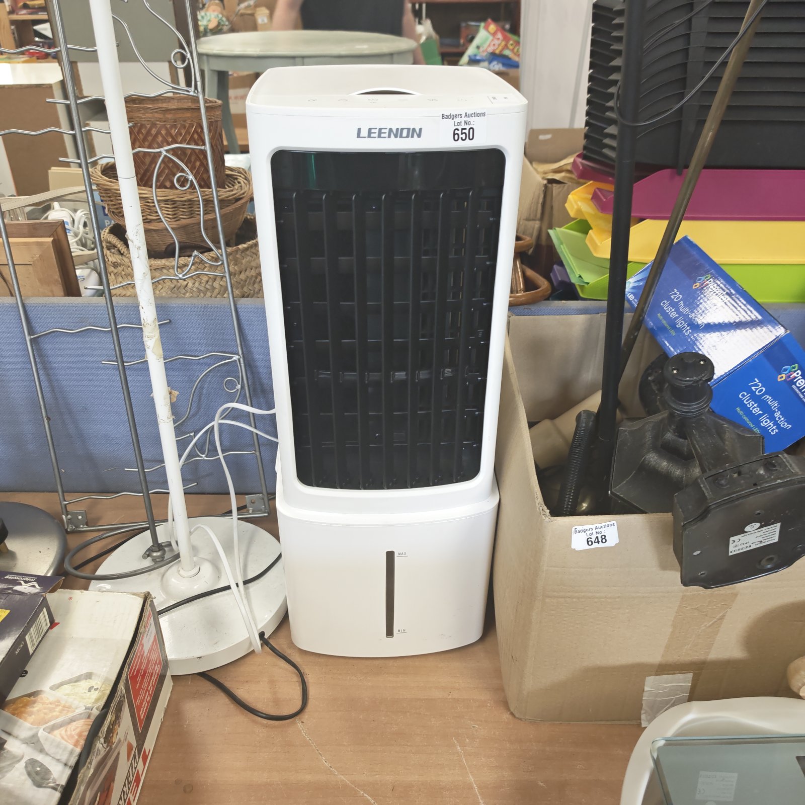 Vintage Leenon evaporative cooler model 650 for sale.