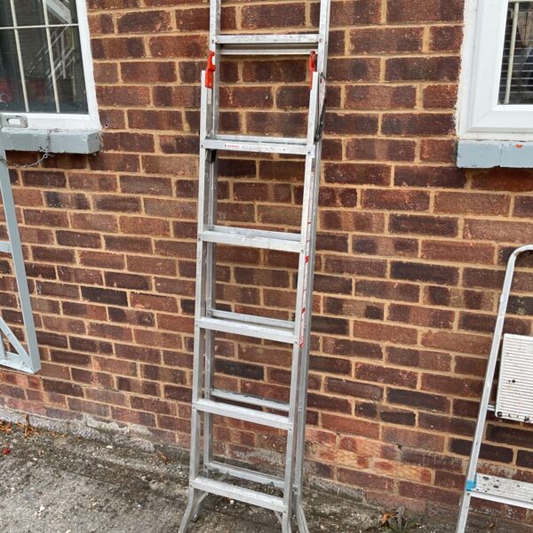 Aluminium Little Giant ladder for home and garden use.