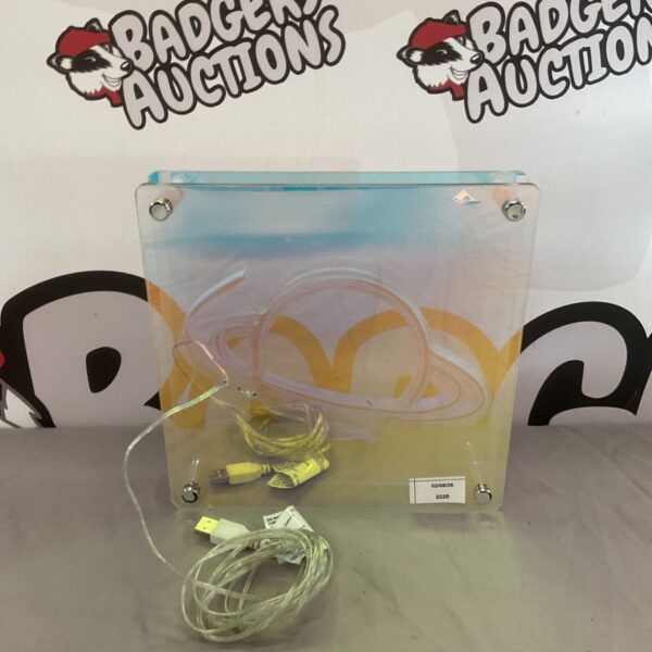 Usb powered saturn Neon block light