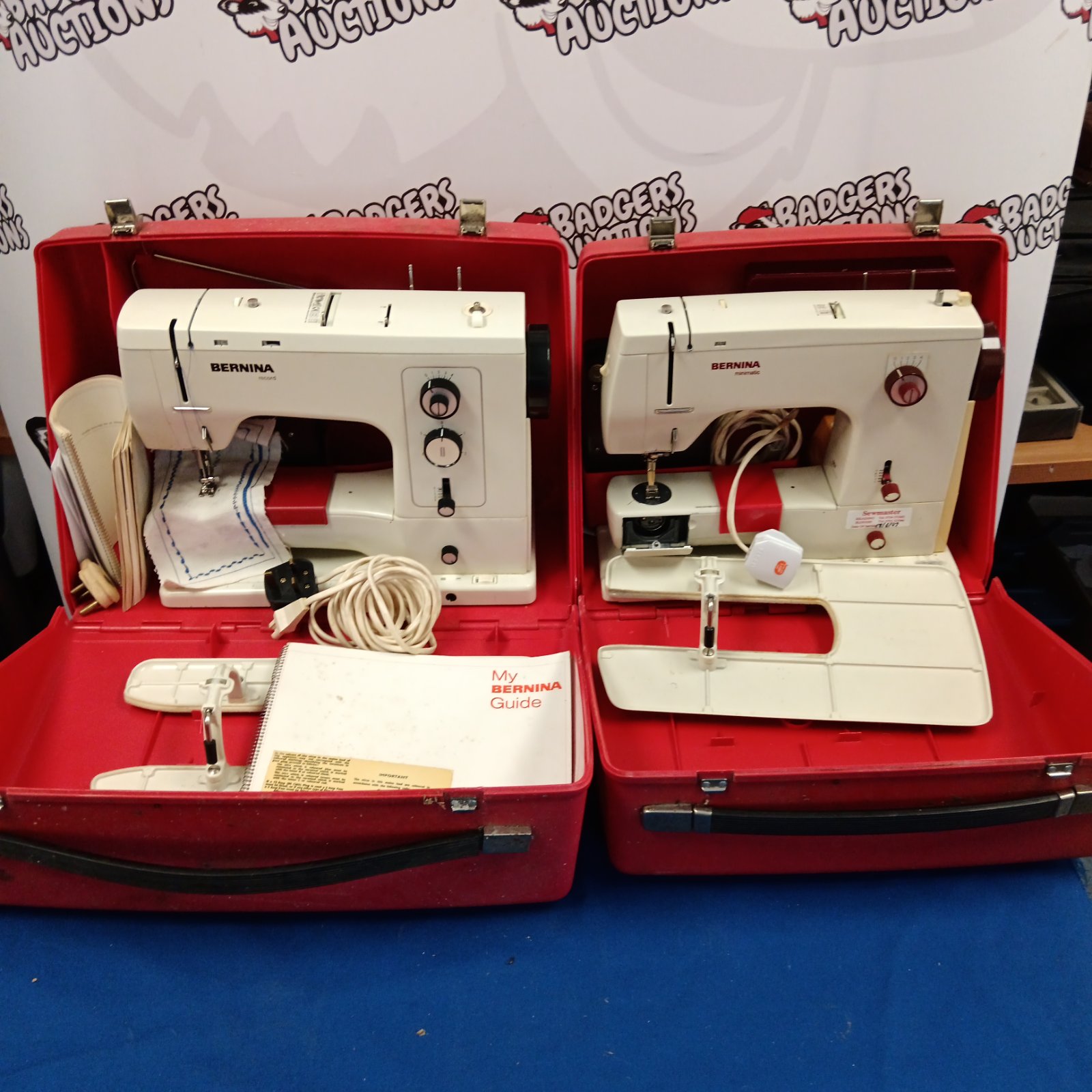 Bernina record & minimatic sewing machines
