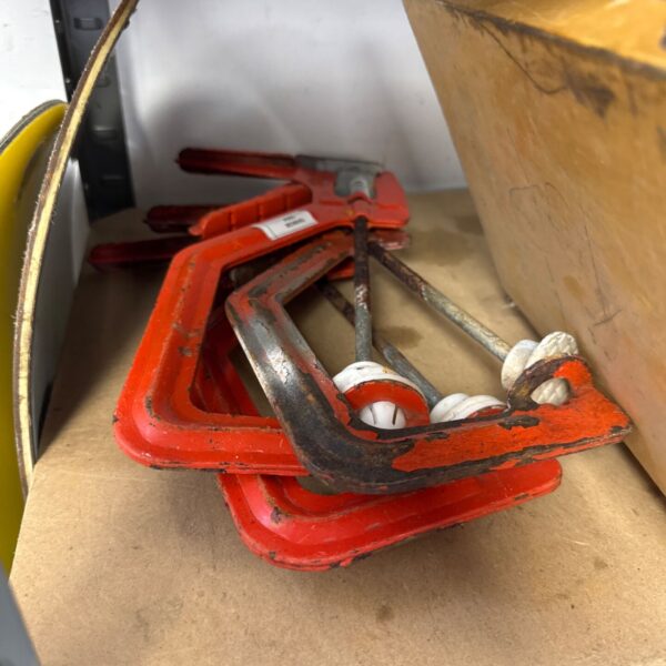 three G clamps