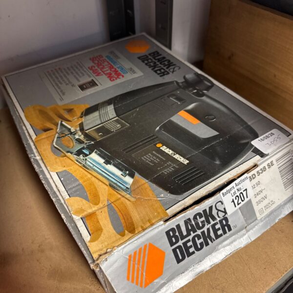 black & decker bd538se electric scrolling saw