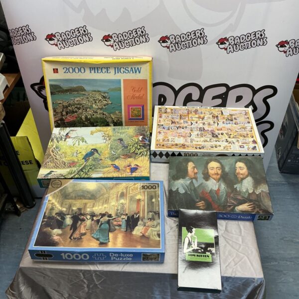 6 Puzzles incl. Falcon, Mandolin Puzzles, De Luxe…