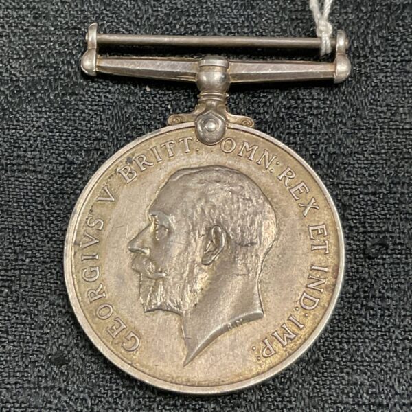 WW1 1914-1918 War Medal to 53248 Pte. E. McMullen Devon R