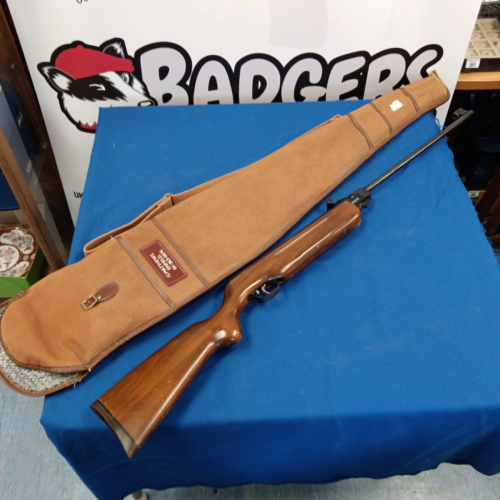 Weihrauch hw35 air rifle with slip