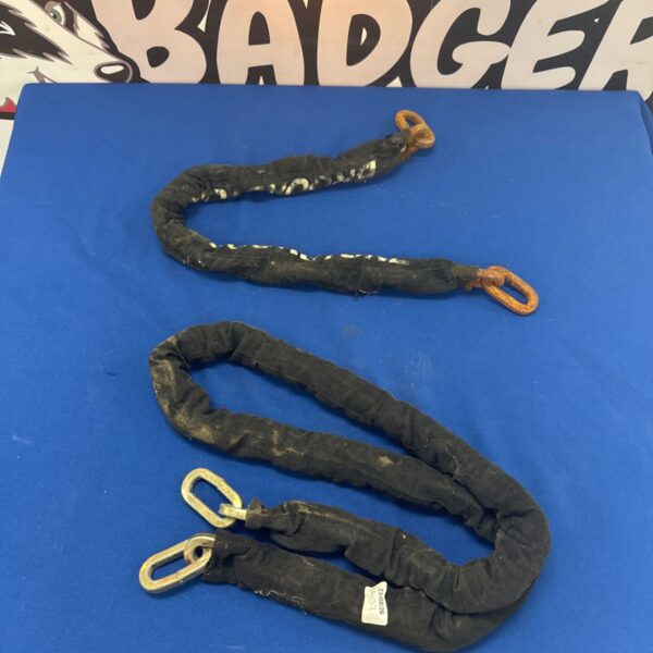 Two heavy duty cycle chains