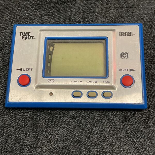 Vintage Nintendo game and watch time out fireman game